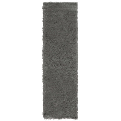 Tapis titane touffeté à la main Cimah 