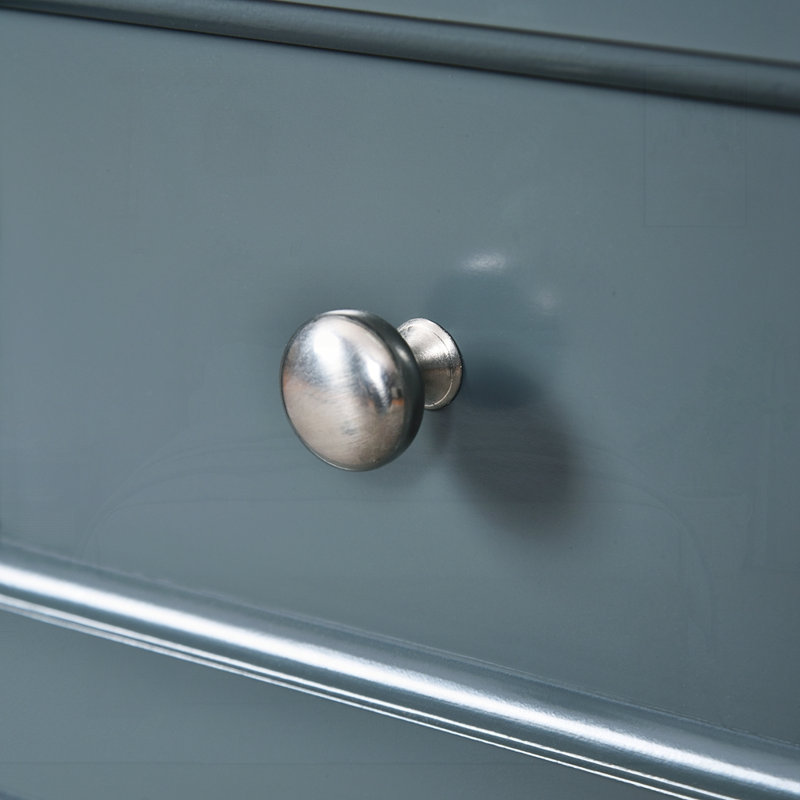 Meuble-lavabo 30 po avec lavabo supérieur, Argent argent, Bleu