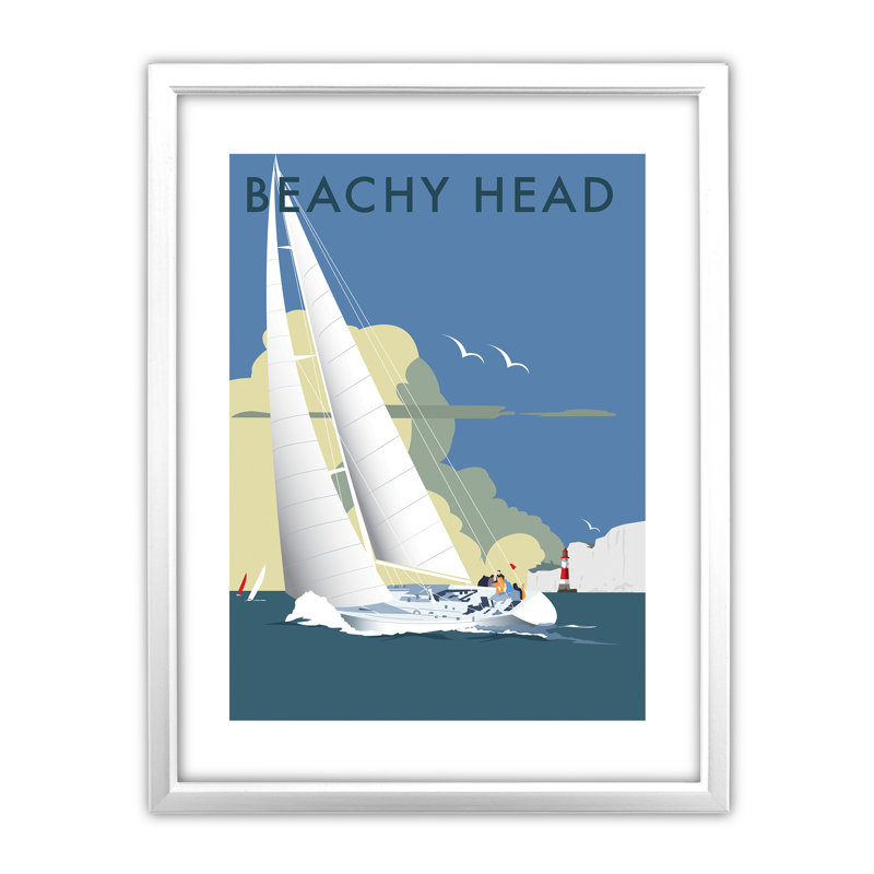 Dave Thompson - Single Picture Frame Print, White