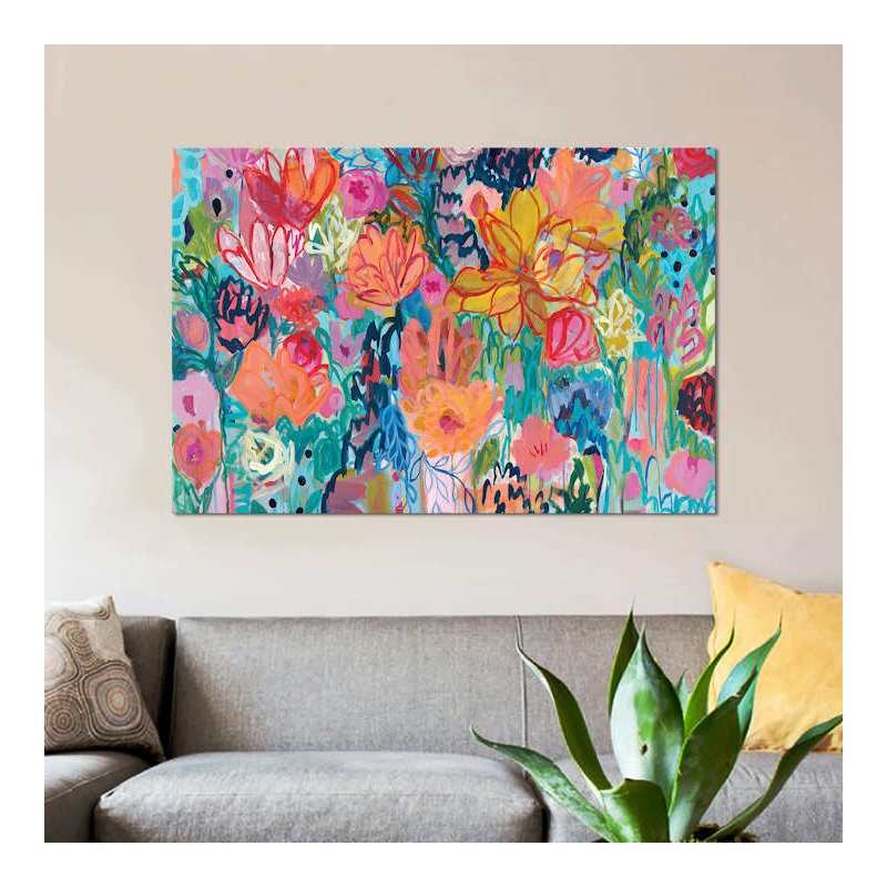 " Exhalation II " by Carrie Schmitt, 26" H x 40" W x 1.5" D, Wrapped Canvas, No Mat