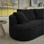 Canapé modulaire surdimensionné moderne en forme de L surdimensionné, design minimaliste, canapé-lit confortable pour les salons, les appartements et les espaces de réception, aucun assemblage requis-849097338-849097317