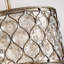 Chavira 1 - Light Gold Crystal Pendant