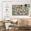 Plaque murale Shabby Elegance Love-264046595