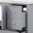 Modern 60" Vanity Cabinet And Sink, Solid Wood Mdf, Ample Storage, Gray Blue