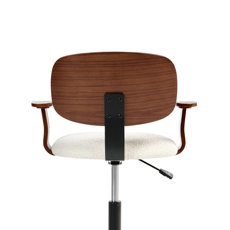 George Oliver Boucle Office Chair