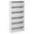 Book Shelf, 6-Tier Bookshelf, Bookcase with Open Storage Shelf, 9.4 x 31.5 x 63, for Home Office, Bedroom, Living Room, White-124402806