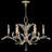 Beveled Arcs 6 - Light Crystal Chandelier-11262431