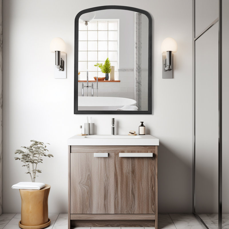 Miroir Chadwood, Noir, 24 po x 18 po