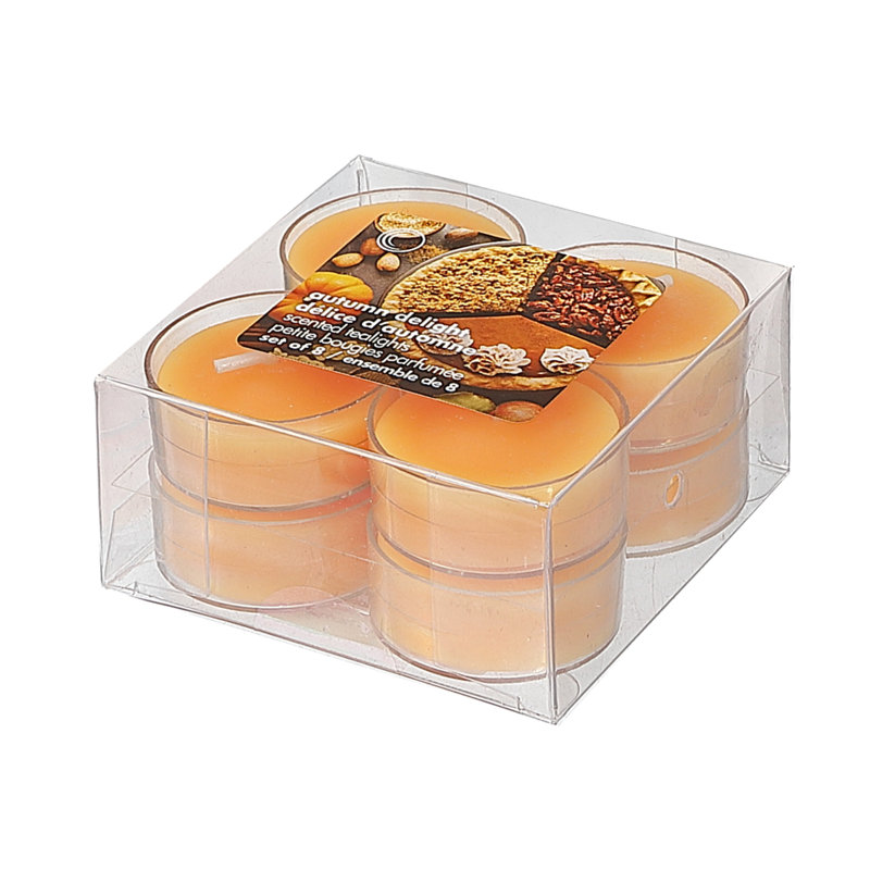 Bougie chauffe-plat d'automne