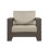 Hoyt 37.40” Outdoor Aluminum Armchair