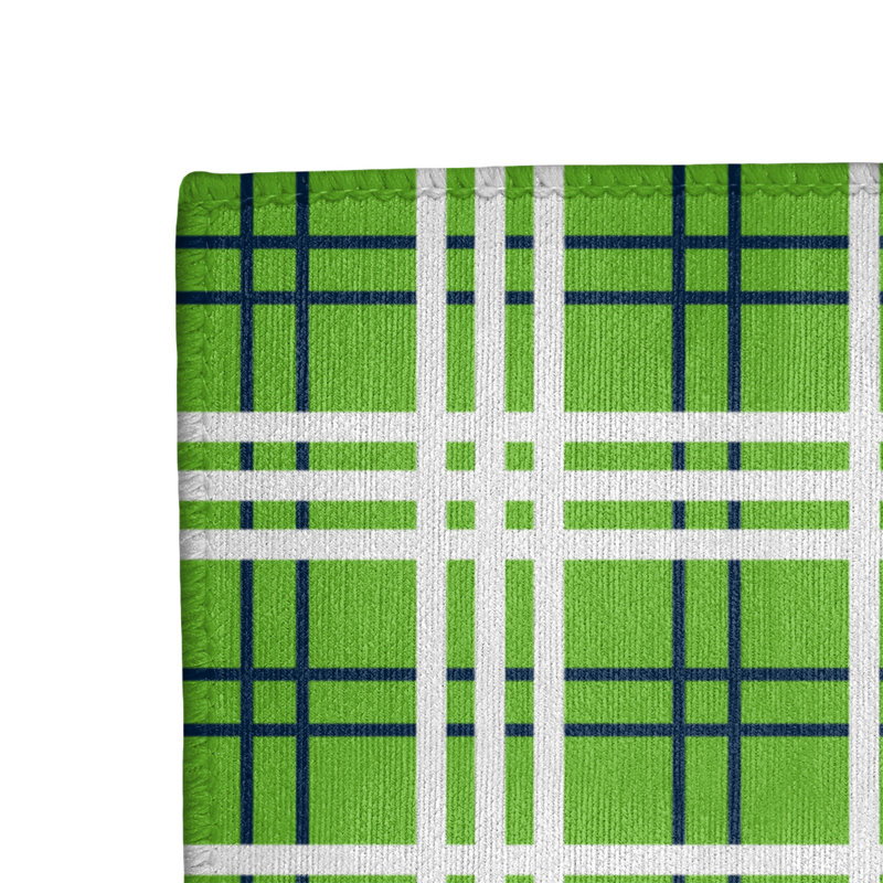 Tapis écossais vert, Rectangle 5 pi x 7 pi