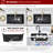 32 in. x 18 in. Granite Composite, Black Single Bowl Undermount or Drop-In Kitchen Sink with Build-in Accessories-62240461