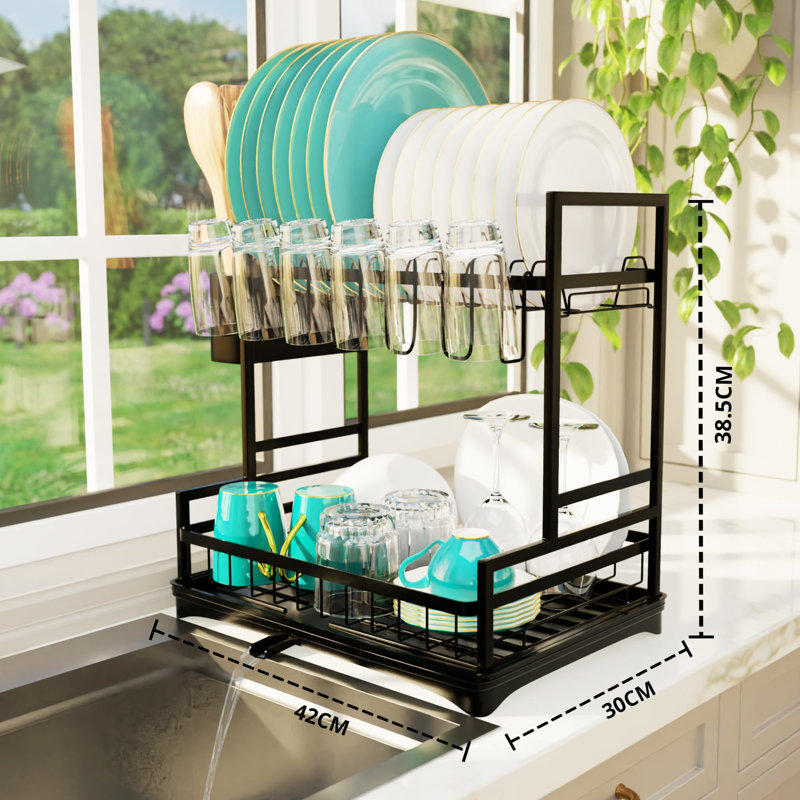 Robinetta Two Tier Dish Rack