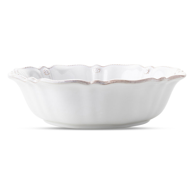 Berry & Thread Serving Bowl, Whitewash, 10"