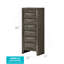 Commode 7 tiroirs pour la lingerie, gris