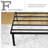 Etal Bed Frame,Twin Size Bed Frame With Storage Space,Heavy Duty Sturdy Mattress Foundation,Easy Assembly,No Box Spring Needed