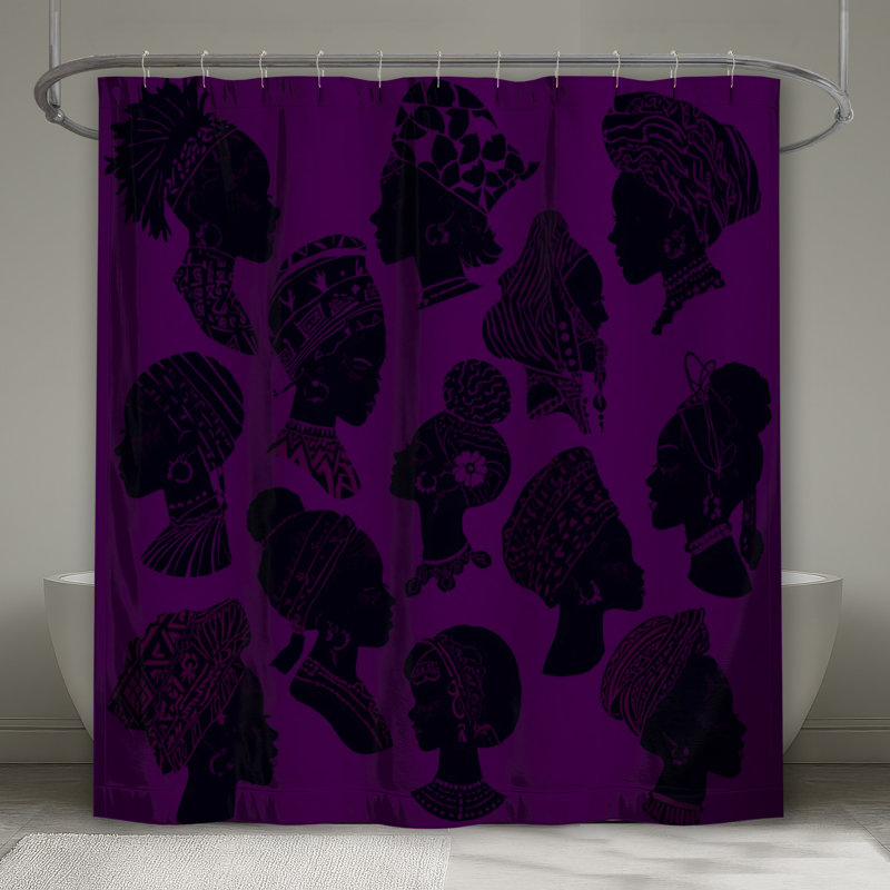 Rideaux de douche Silhouette, L 70 po x H 72 po