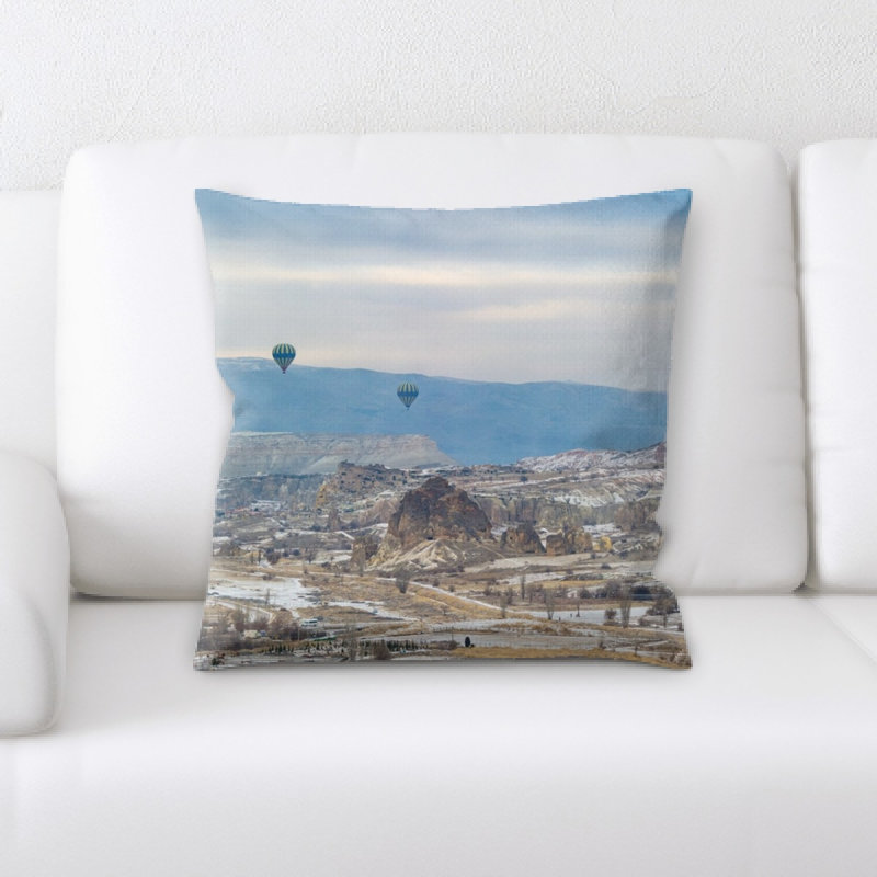 Microsuede Reversible Throw Pillow