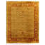 Antique Weave Oushak Wool Oriental Area Rug in Gold/Rust-25181489