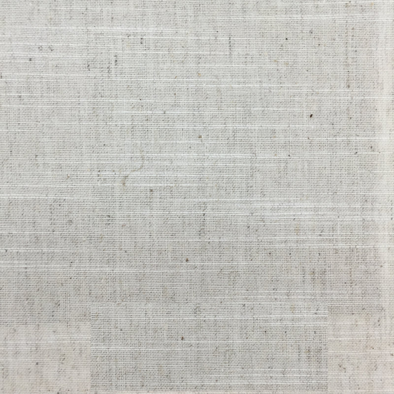 Gregory Fabric | Solid Linen Blend Fabric | Color Natural