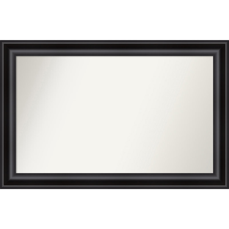 Miroir d'appoint mural en plastique Churchton, 29,75 po x 45,75 po