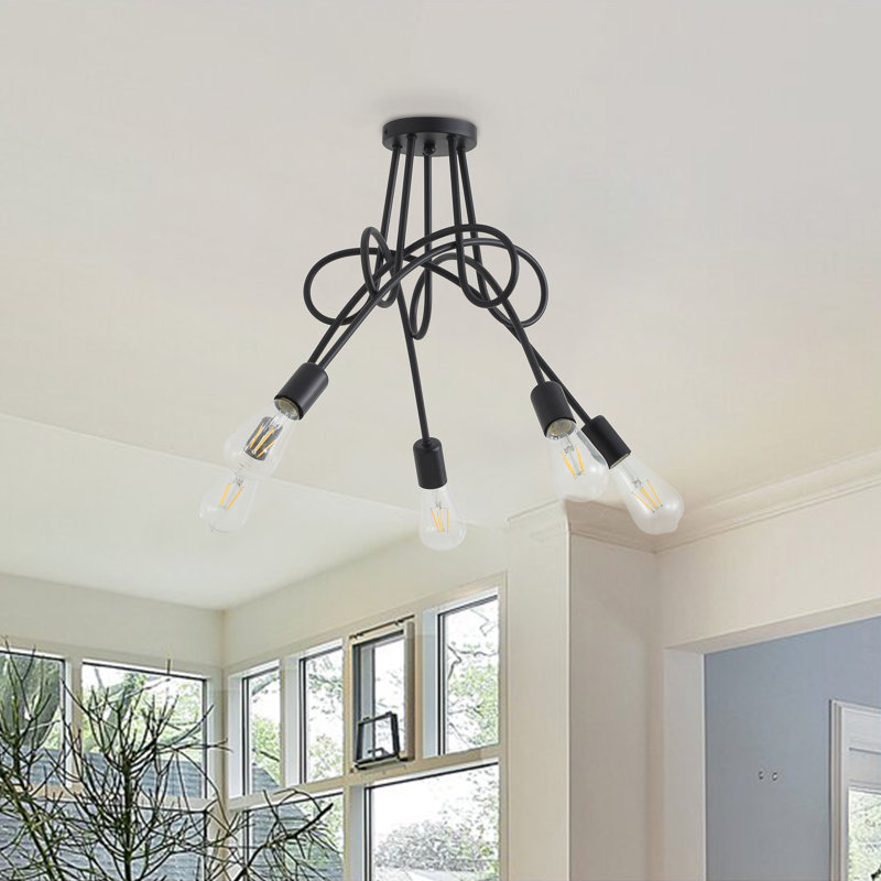 Luminaire semi-encastré 27,55 po Azaiyah