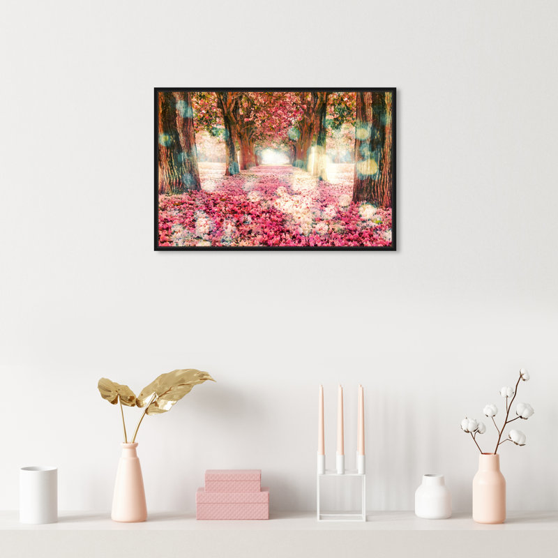 Beautiful Day - Impression sur toile tendue, Cadre noir, H 11 po x l 16 po