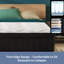 Matelas hybride, matelas en mousse à mémoire de forme dans une boîte pour rafraîchir le sommeil et soulager la pression, matelas mi-ferme certifiés Certipur-US-1517777140-1525795125