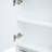 Wall Mounted Bathroom Mirror Cabinet with Shelves and Towel Rack-114198249