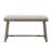 4PC Counter Height Dining Set Light Gray Finish Counter Height Table With Bench 2X Stools Foam Cushioned Seats Kitchen Dining Breakfast Furniture