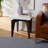 Josef Retro Lacquer Floating Top Lacquer End Table-207454112