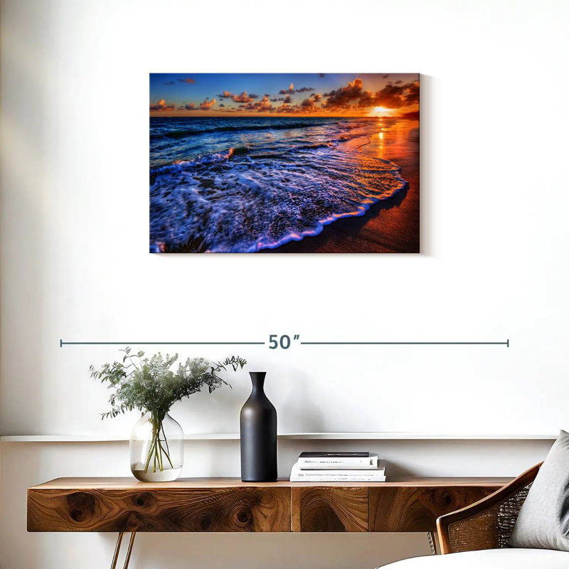 Gillard Vivid Ocean View, 20" H x 30" W