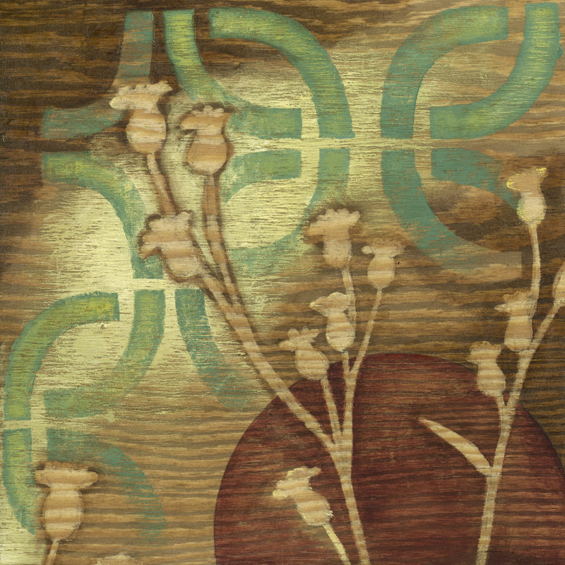 Ornamental Garden II by Megan Meagher - Wrapped Canvas Art Prints, 30cm H x 30cm W x 3.8cm D