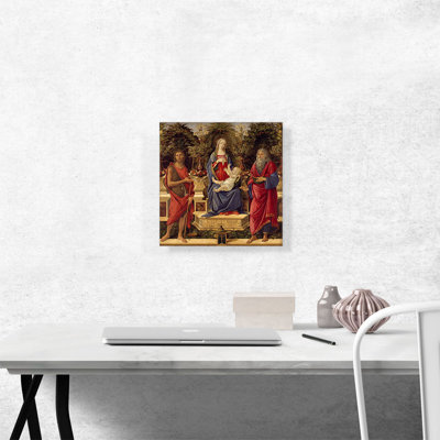 Madone avec saints - impression