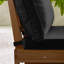 Temmy Solid Wood 2 Garden Chairs - Outdoor Patio Lounge for Modern Garden Dining-123397335