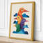 Stacked Birds Modern - Wrapped Canvas-2130704400-2130704412