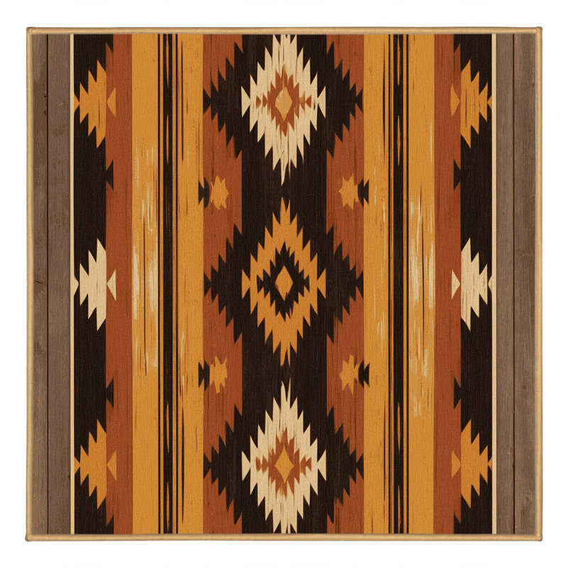 Sacred Canyon Rug, Square 7'