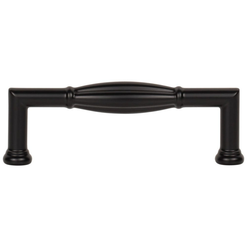 Poignée barre Southerland, Noir mat, 3 3/4"