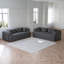 Canapé-lit convertible en chenille avec coussin cylindrique-2091304931