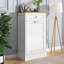Poubelle en bois manufacturé (10 gallons)-95136785