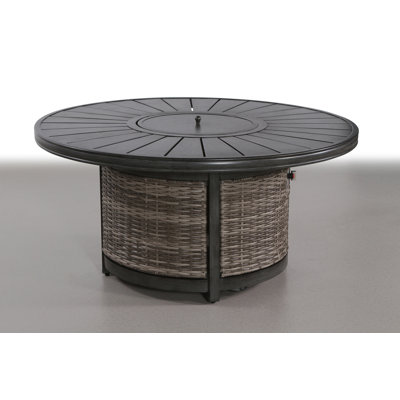 25 H X 52 W Propane Outdoor Fire Pit Table