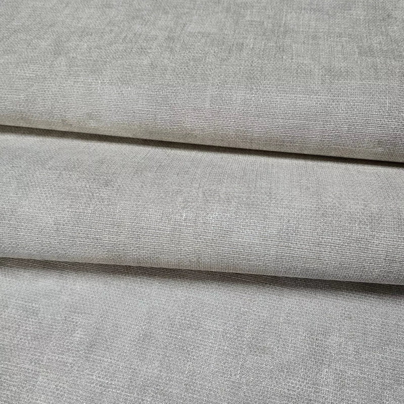 Papier peint texturé uni gris