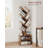6 Tier Tree Storage Bookcase with Shelves-1952099230