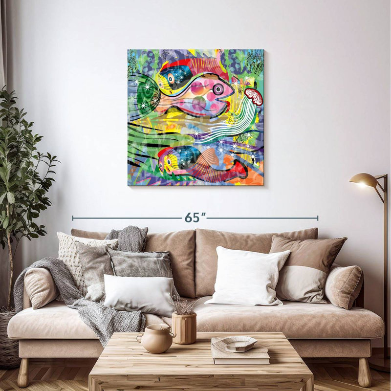 Brampt Mariscos, 36" H x 36" W