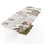 Bahid Extendable Metal Base Dining Table-1565231797