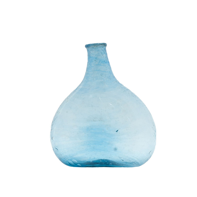 3-Piece Hand-Blown Seeded Glass Vase