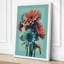 Gerbera Cluster Botanical - Wrapped Canvas-97067501-97067511