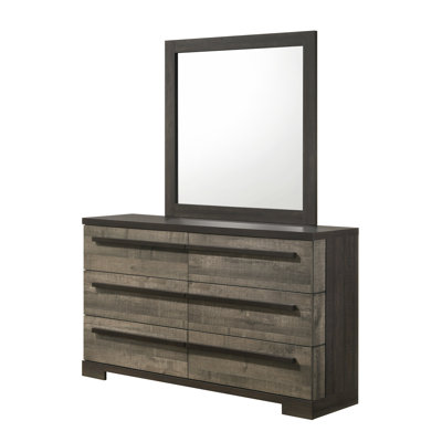 Miroir Remington brun / gris (miroir seulement)