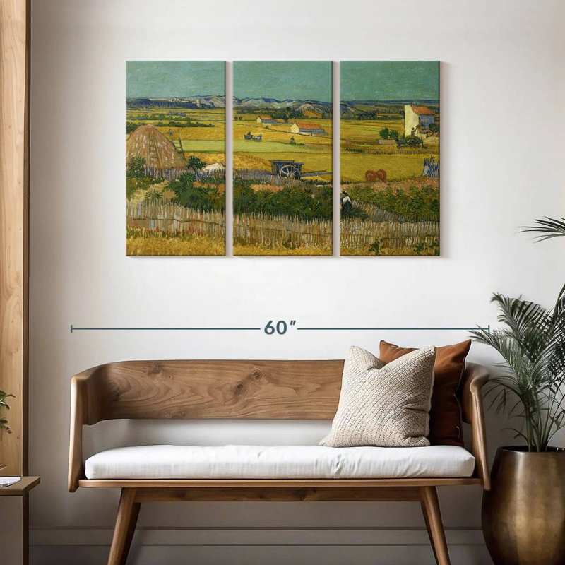 Alvord The Harvest 1888, H 28 po x l 45 po