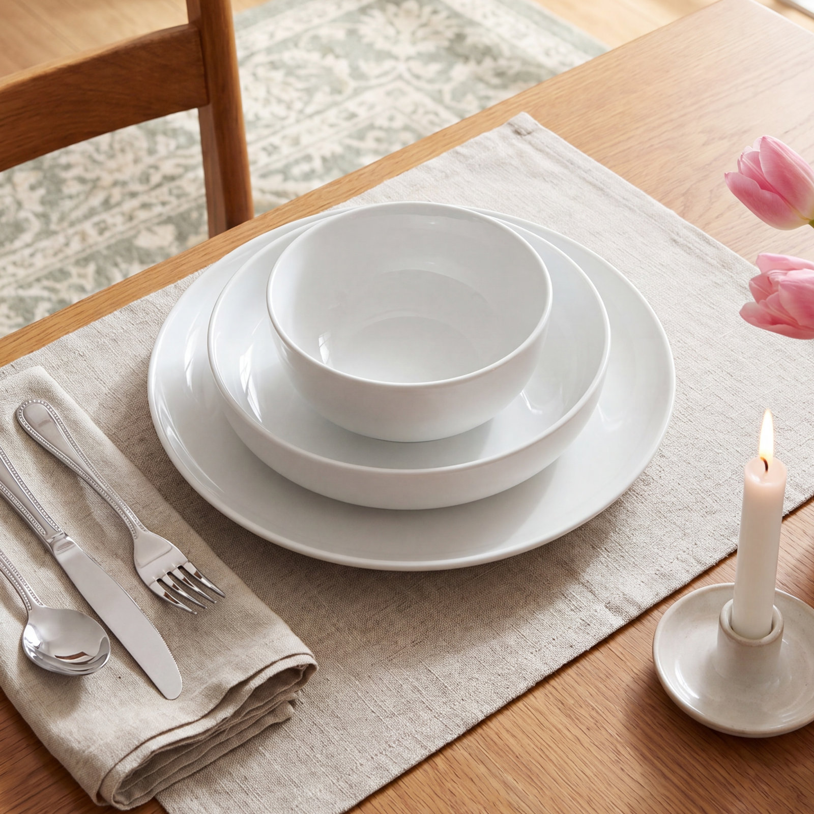 Porcelain Dinnerware Set